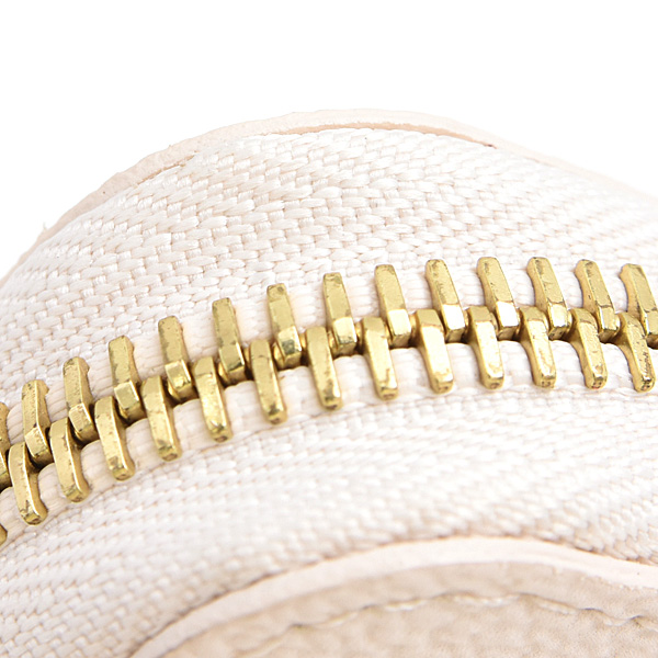 ルイヴィトン 財布 レディース メンズ ワイルド アット ハート ジッピーウォレット クリームベージュ系 M80676 Louis Vuitton 中古