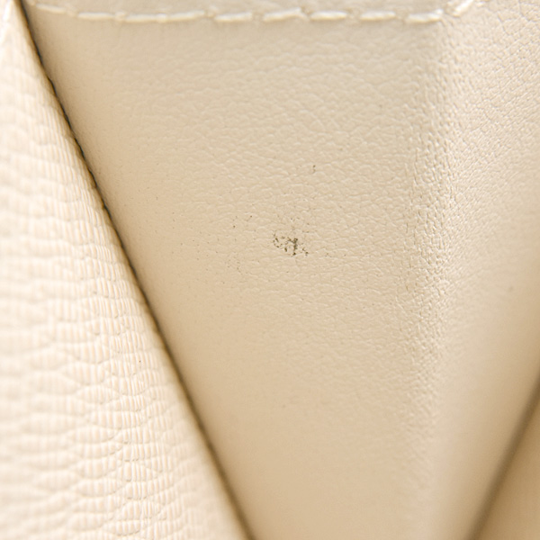 ルイヴィトン 財布 レディース メンズ ワイルド アット ハート ジッピーウォレット クリームベージュ系 M80676 Louis Vuitton 中古