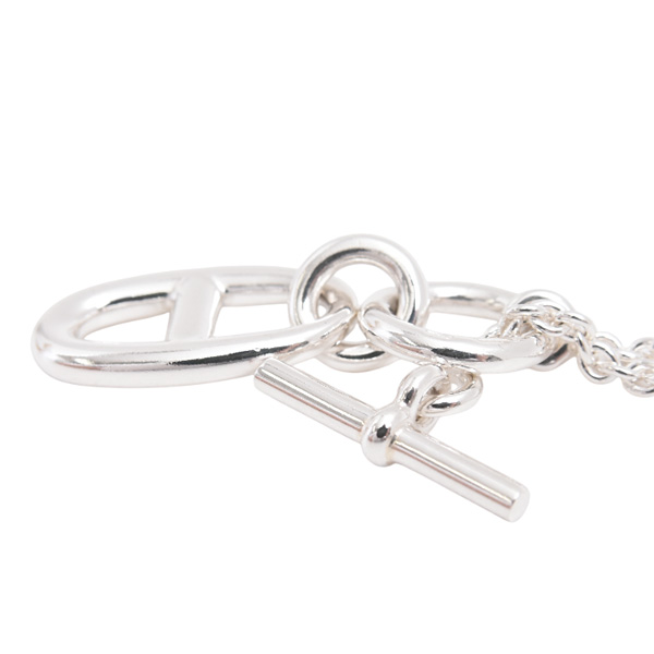 エルメス ネックレス レディース アミュレットシェーヌダンクル SV925 シルバー HERMES 中古
