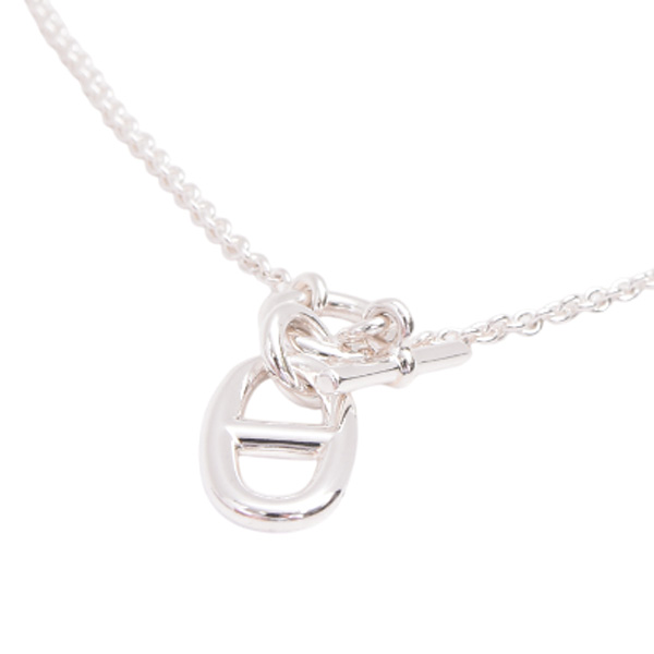 エルメス ネックレス レディース アミュレットシェーヌダンクル SV925 シルバー HERMES 中古