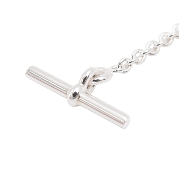 エルメス ネックレス レディース アミュレットシェーヌダンクル SV925 シルバー HERMES 中古