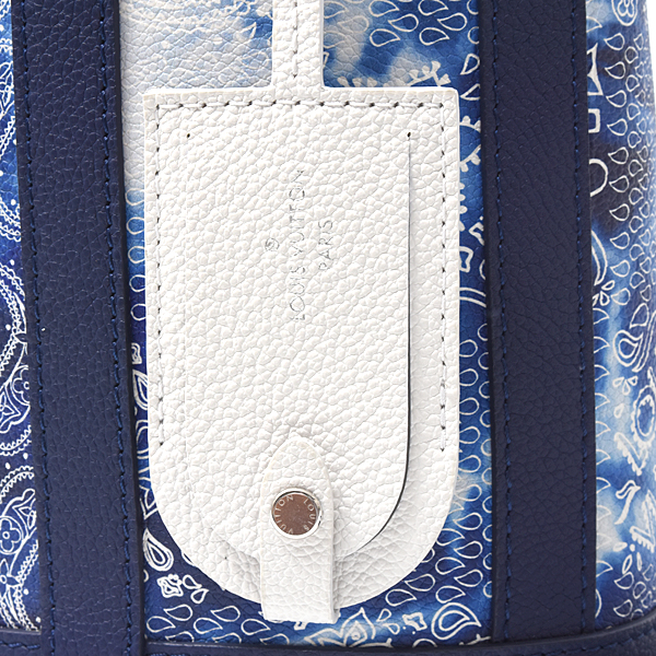 ルイヴィトン バッグ メンズ レディース モノグラムバンダナ ランドネPM バックパック ブルー Louis Vuitton M20562 中古