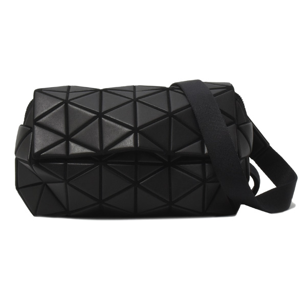 イッセイミヤケ バッグ バオバオ ショルダーバッグ レザー ブラック BAO BAO ISSEY MIYAKE 中古