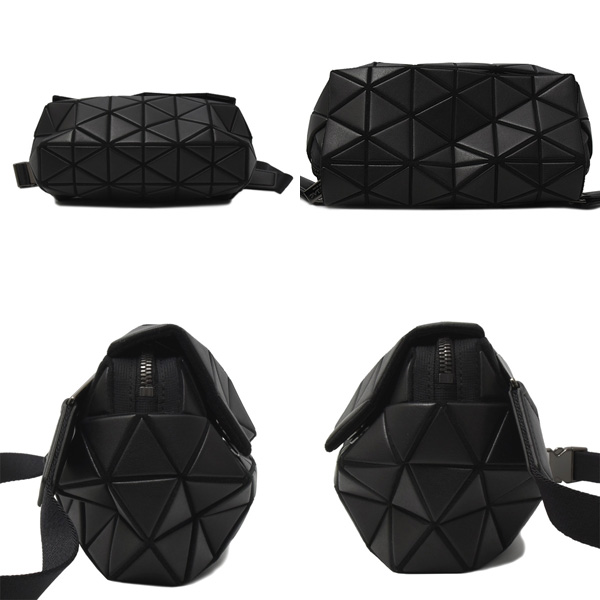 イッセイミヤケ バッグ バオバオ ショルダーバッグ レザー ブラック BAO BAO ISSEY MIYAKE 中古