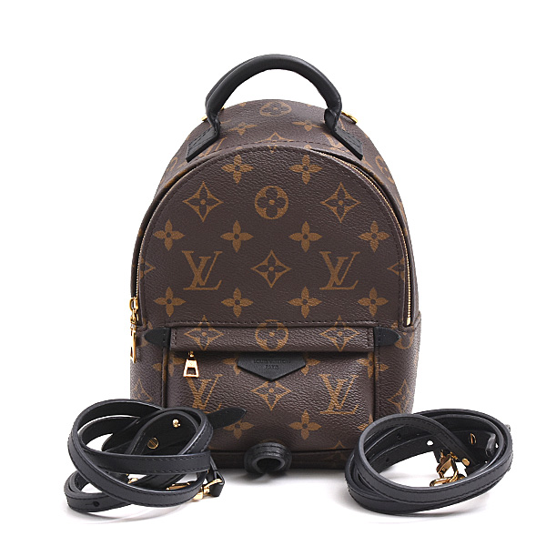 ルイヴィトン バッグ レディース モノグラム パームスプリングス バックパック MINI リュック Louis Vuitton M44873 中古