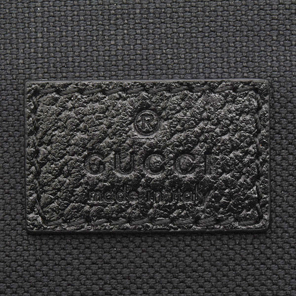 グッチ バッグ メンズ レディース GGスプリーム パッキングキューブ ケース 小物入れ グレー ブラック GUCCI 726661 中古
