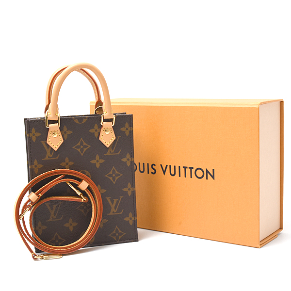 ルイヴィトン バッグレディース モノグラム プティットサックプラ 2WAYハンドバッグ トート Louis Vuitton M81295 中古