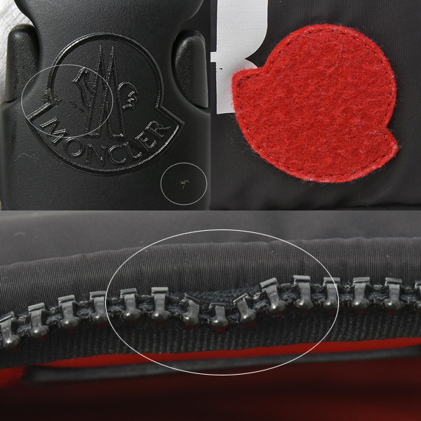 モンクレール バッグ ユニセックス ニュー レジェール クロスボディ ショルダーバッグ ナイロン ブラック MONCLER 5L00004 M1812 中古