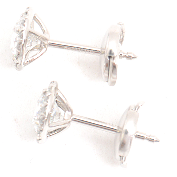 ティファニー ピアス レディース ソレスト ダイヤモンド ピアス 約0.50ct×2 プラチナ TIFFANY PT950 中古