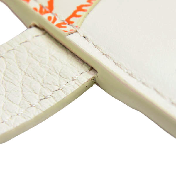 ルイヴィトン 財布 レディース ヴェルティカル ウォレット コンパクト 二つ折り財布 トリヨンレザー ホワイト Louis Vuitton M11169 中古