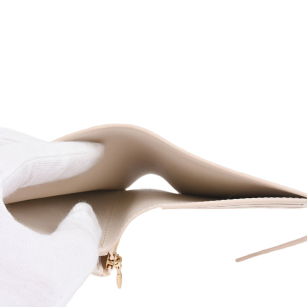 ルイヴィトン 財布 レディース ヴェルティカル ウォレット コンパクト 二つ折り財布 トリヨンレザー ホワイト Louis Vuitton M11169 中古