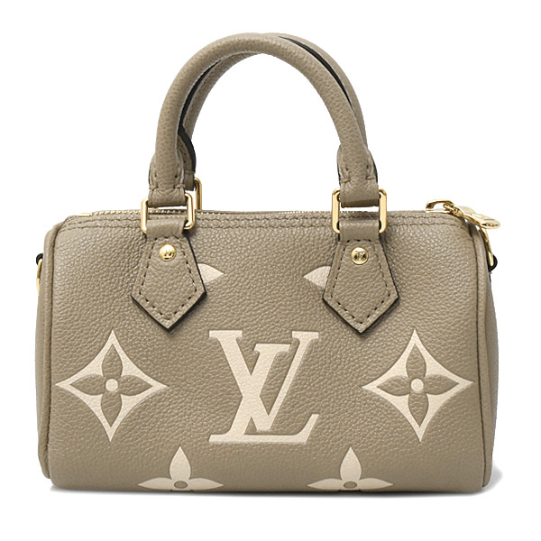 ルイヴィトン バッグ レディース ナノスピーディ ハンドバッグ ショルダーバッグ モノグラム・アンプラント Louis Vuitton M82890 未使用展示品
