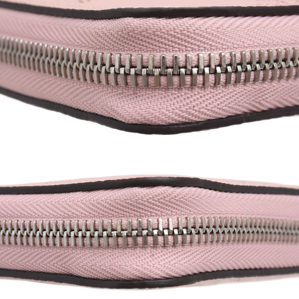 ルイヴィトン 財布 レディース ジッピーウォレット 長財布 マヒナ レザー ジャスミンピンク Louis Vuitton M82755 中古