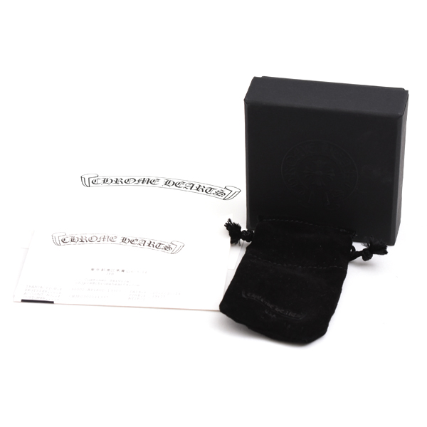 クロムハーツ ネックレス メンズ ペーパーチェーン ネックレス 18inc インボイス付 シルバー CHROME HEARTS SV925 中古