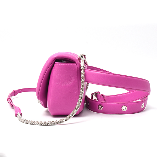 ブルガリ バッグ レディース AMBUSH コラボ セルペンティ 3WAYベルトバッグ レザー パープル BVLGARI 290350 未使用展示品