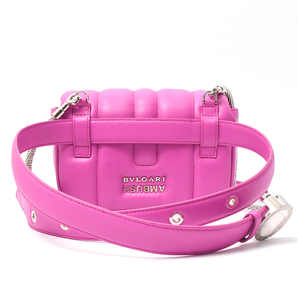 ブルガリ バッグ レディース AMBUSH コラボ セルペンティ 3WAYベルトバッグ レザー パープル BVLGARI 290350 未使用展示品