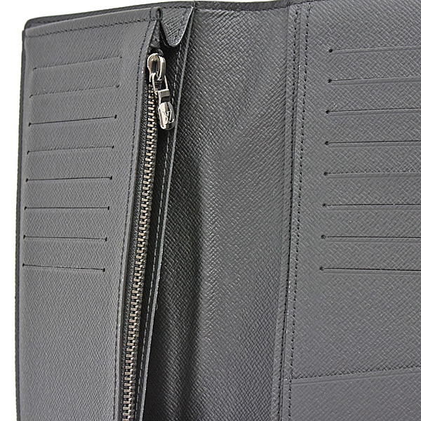 ルイヴィトン 財布 メンズ モノグラムエクリプス ポルトフォイユブラザ 二つ折り 長財布 縦型 スリム 薄型 Louis Vuitton M61697 中古