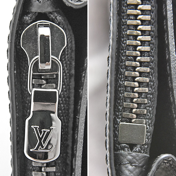 ルイヴィトン 財布 メンズ モノグラムエクリプス ポルトフォイユブラザ 二つ折り 長財布 縦型 スリム 薄型 Louis Vuitton M61697 中古