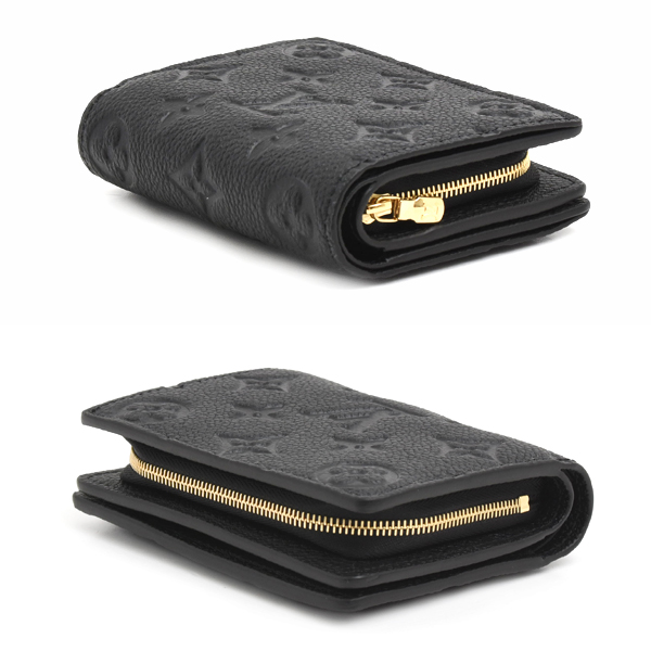 ルイヴィトン 財布 レディース モノグラム アンプラント ポルトフォイユ クレア 二つ折り ノワール M80151 Louis Vuitton 未使用展示品
