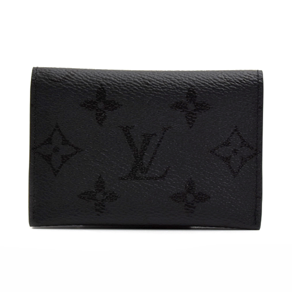 ルイヴィトン カードケース メンズ カードケース ポルト カルトスリム モノグラムミッドナイト Louis Vuitton M26733 中古