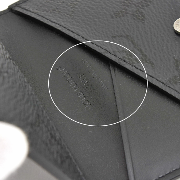 ルイヴィトン カードケース メンズ カードケース ポルト カルトスリム モノグラムミッドナイト Louis Vuitton M26733 中古