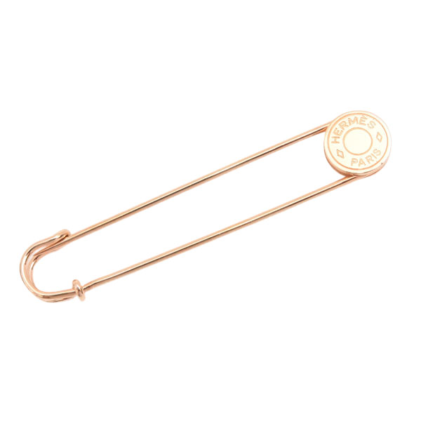 エルメス ブローチ レディース セリエ ピンブローチ GP ゴールド HERMES 中古