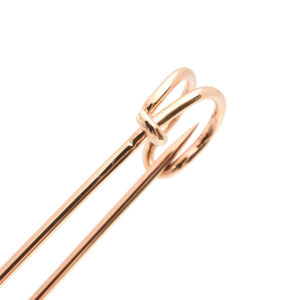 エルメス ブローチ レディース セリエ ピンブローチ GP ゴールド HERMES 中古