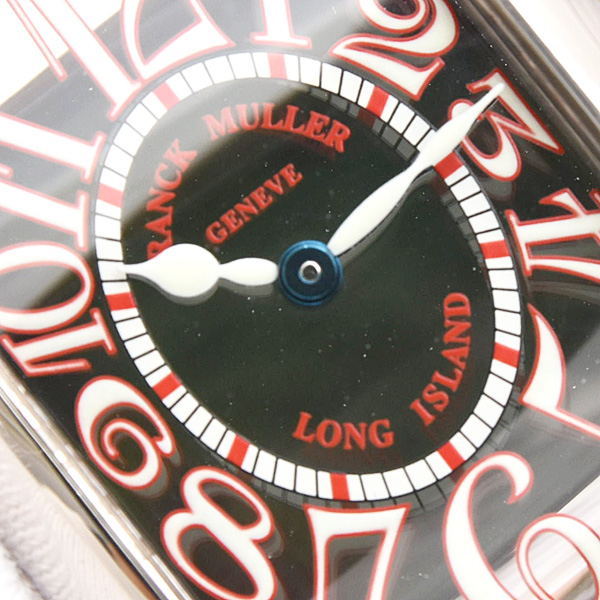フランクミュラー 時計 レディース ロングアイランド 電池式 ミラーダイアル ホワイトゴールド 750WG FRANCK MULLER 952QZJ 中古
