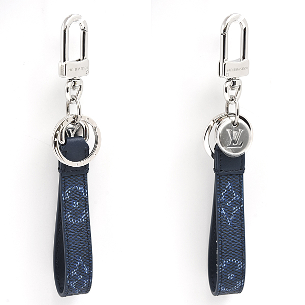 ルイヴィトン 小物 メンズ キーホルダー&バッグチャーム LV スリム ドラゴンヌ オセアン オーシャン Louis Vuitton M03352 未使用展示品