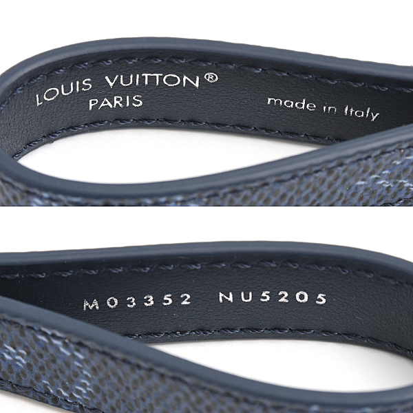 ルイヴィトン 小物 メンズ キーホルダー&バッグチャーム LV スリム ドラゴンヌ オセアン オーシャン Louis Vuitton M03352 未使用展示品