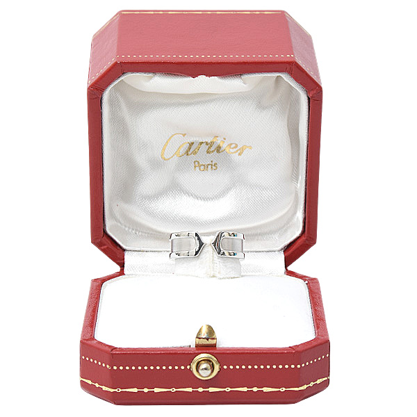 カルティエ リング レディース メンズ C2 リング 49号 日本サイズ9号 ホワイトゴールド 750WG Cartier 中古