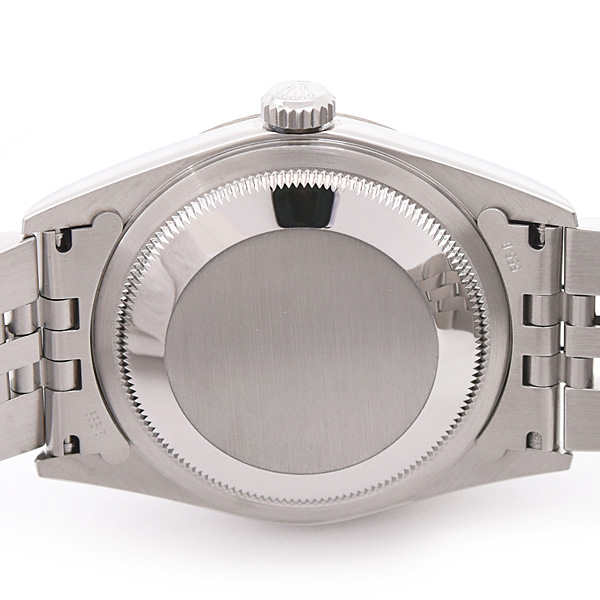 ロレックス 時計 メンズ デイトジャスト 自動巻 Y番 シルバー文字盤 SS×WG ROLEX 16234 中古