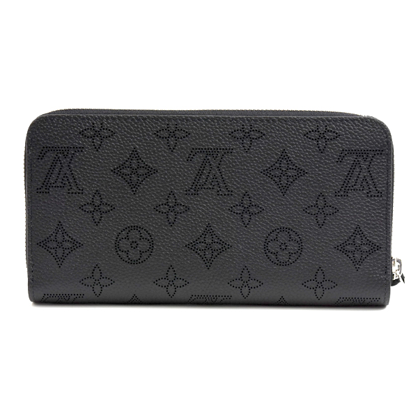 ルイヴィトン 財布 レディース ジッピーウォレット マヒナ ラウンドファスナー長財布 ノワール ブラック M61867 Louis Vuitton 未使用品
