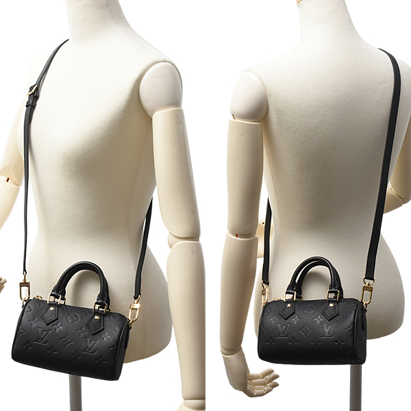 ルイヴィトン バッグ レディース ナノスピーディ モノグラムアンプラント Louis Vuitton M82450 未使用展示品