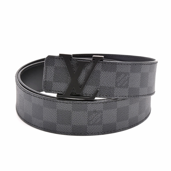 ルイヴィトン ベルト メンズ ダミエグラフィット サンチュール LV イニシアル 110/44 イニシャル Louis Vuitton M9808 中古