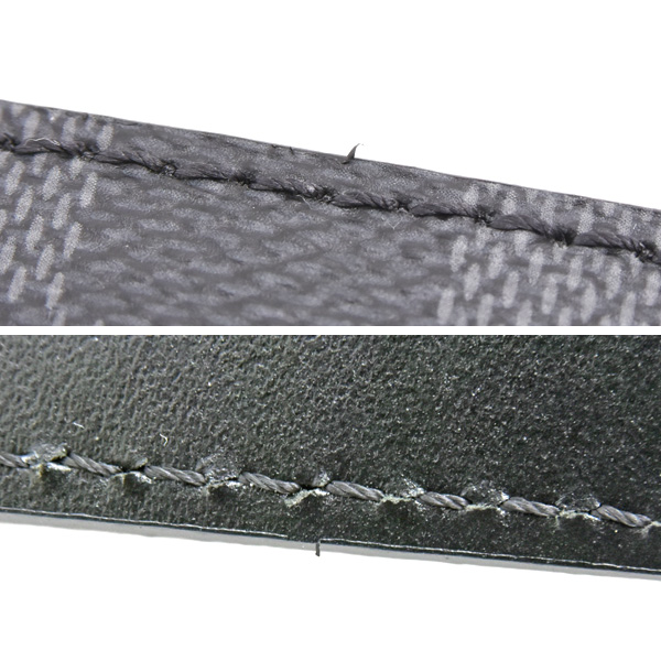 ルイヴィトン ベルト メンズ ダミエグラフィット サンチュール LV イニシアル 110/44 イニシャル Louis Vuitton M9808 中古