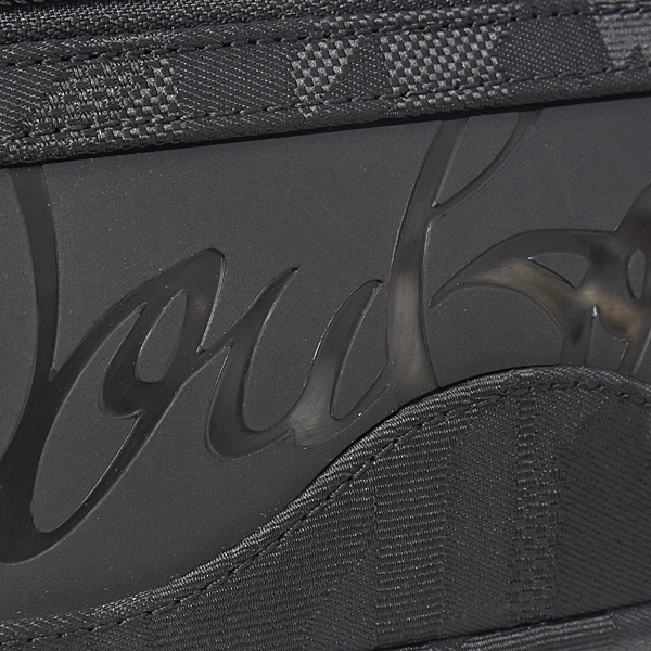 クリスチャンルブタン バッグ メンズ レディース ルビディール ボディバッグ ウエストポーチ ブラック ナイロン ラバー Christian Louboutin 1255144 中古