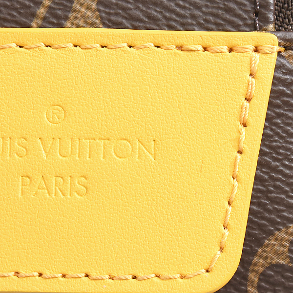 ルイヴィトン バッグ メンズ モノグラム ドップキット セカンドバッグ ハンドバッグ ジョーヌ イエロー M46764 Louis Vuitton 中古