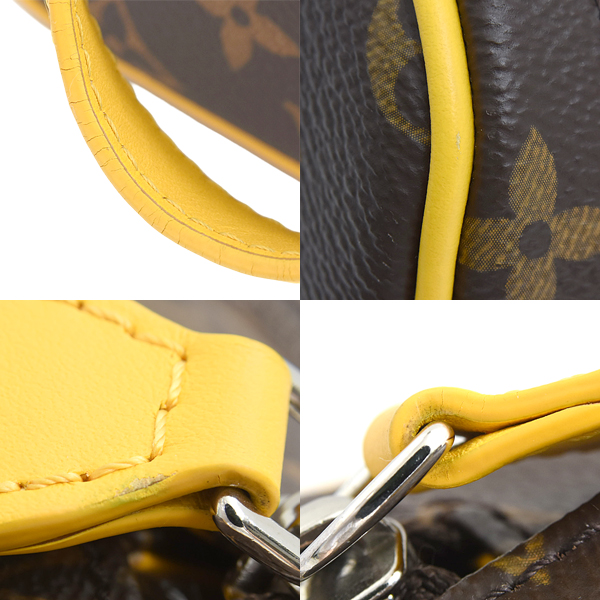 ルイヴィトン バッグ メンズ モノグラム ドップキット セカンドバッグ ハンドバッグ ジョーヌ イエロー M46764 Louis Vuitton 中古