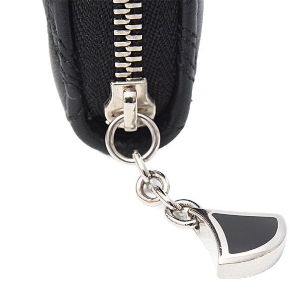 ブルガリ 財布 レディース ディーヴァドリーム コインケース レザー ブラック BVLGARI 285719 中古