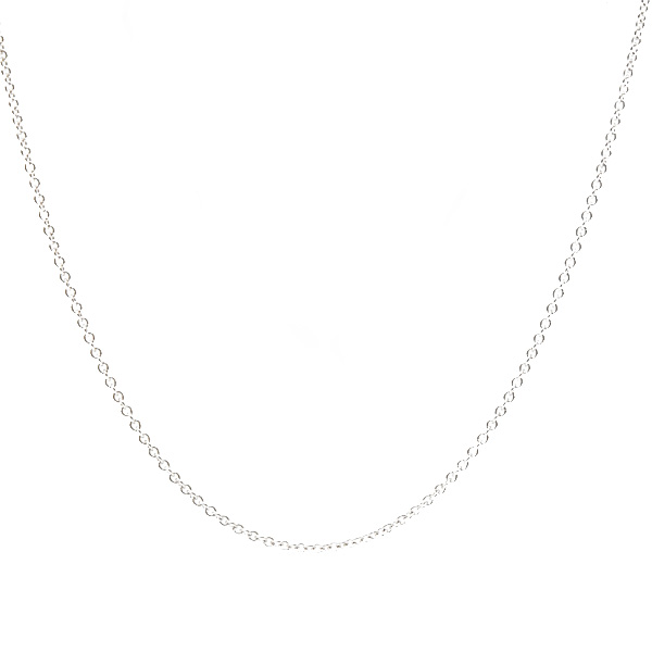 ティファニー ネックレス ユニセックス チェーン ネックレス TIFFANY 750WG 中古
