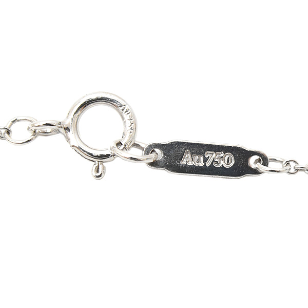 ティファニー ネックレス ユニセックス チェーン ネックレス TIFFANY 750WG 中古