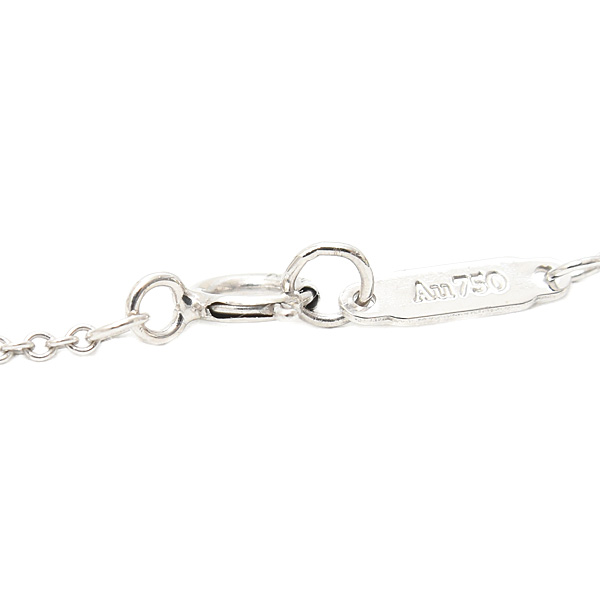 ティファニー ネックレス ユニセックス チェーン ネックレス TIFFANY 750WG 中古