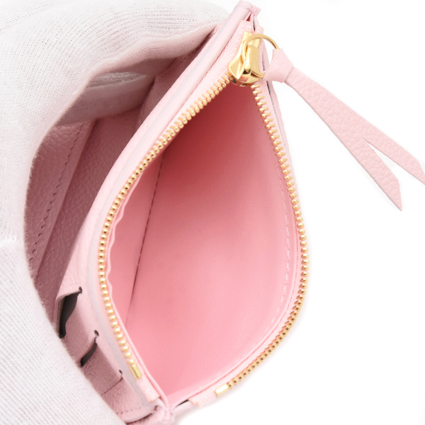 ルイヴィトン 財布 レディース アンプラントポルトフォイユ ヴィクトリーヌ 三つ折り ピンク系 M29460 Louis Vuitton 中古