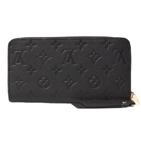 ルイヴィトン レディース 財布 ジッピーウォレット モノグラムアンプラント ノワール Louis Vuitton M60571 未使用展示品