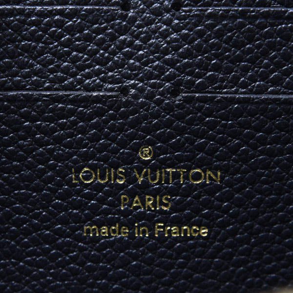 ルイヴィトン レディース 財布 ジッピーウォレット モノグラムアンプラント ノワール Louis Vuitton M60571 未使用展示品