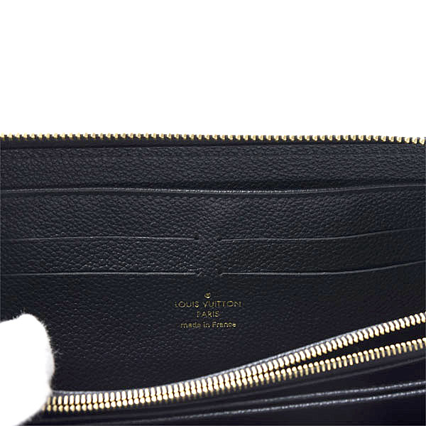 ルイヴィトン レディース 財布 ジッピーウォレット モノグラムアンプラント ノワール Louis Vuitton M60571 未使用展示品