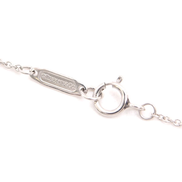 ティファニー ネックレス レディース フルールドリス キー ダイヤ ネックレス プラチナ TIFFANY PT950 中古