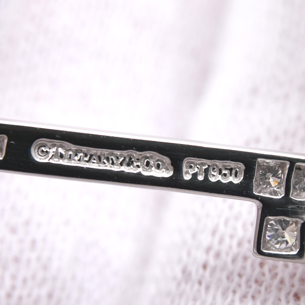 ティファニー ネックレス レディース フルールドリス キー ダイヤ ネックレス プラチナ TIFFANY PT950 中古