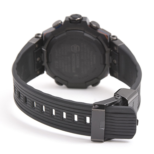 カシオ 時計 メンズ G-SHOCK MT-G モバイルリンク ソーラー ブラック文字盤 SS×カーボン CASIO B2000YR-1AJR 中古